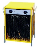   MASTER Ipari Hordozható elektromos hőlégfúvó ventilátorral B15 EPB beépített szobatermosztáttal