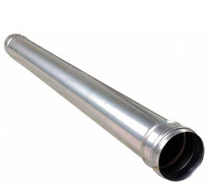 MASTER - Rozsdamentes acél füstcsőelem 150mm, 1m